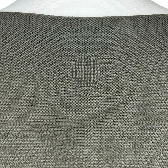 Oska Size 0 Green V-Neck Long Sleeve Knit Sweater Jumper 100% Cotton US 4 / 6 - Picture 4 of 8